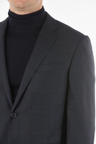  Side Split ACADEMY District Check Suit