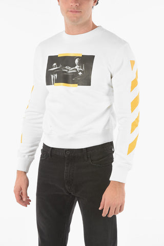 Crewneck CARAV PAINTING Sweatshirt with Print