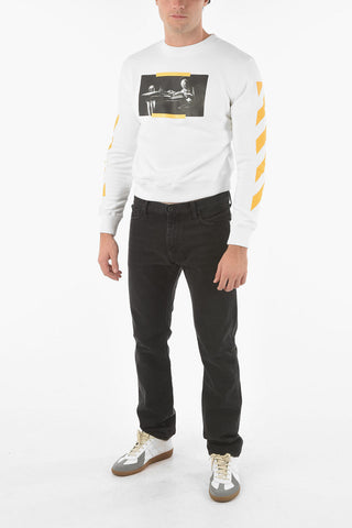 Crewneck CARAV PAINTING Sweatshirt with Print
