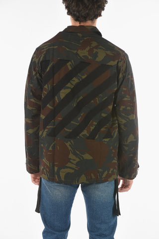 Hidden Buttons M&F Jacket With front Pockets