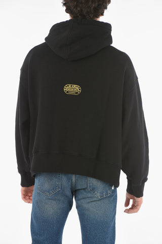 MISSONI Hooded HERITAGE Sweatshirt with Embroidered Lettering Logo