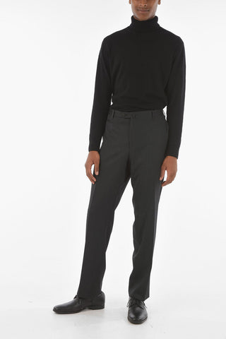 Straight-leg LEADER 18.5 microns Wool Pants