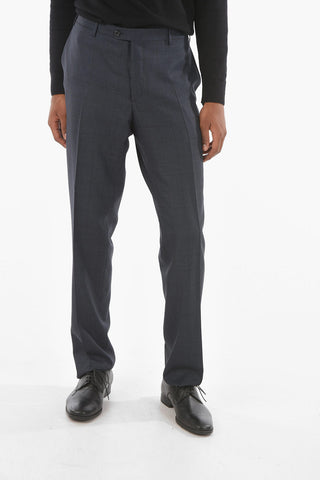 Bird's eye Motif ACADEMY Suit with Notch Lapel