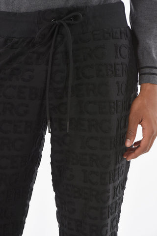All Over Logo Jacquard Joggers