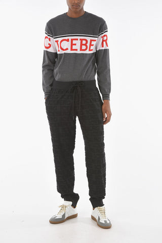 All Over Logo Jacquard Joggers