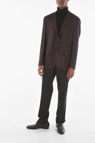 Minicheckered GATE Blazer with Notch Lapel