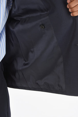 MM14 Wool Mohair Double-breasted Blazer