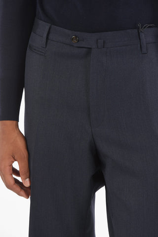 Pantaloni a Gamba Diritta LEADER in Lana