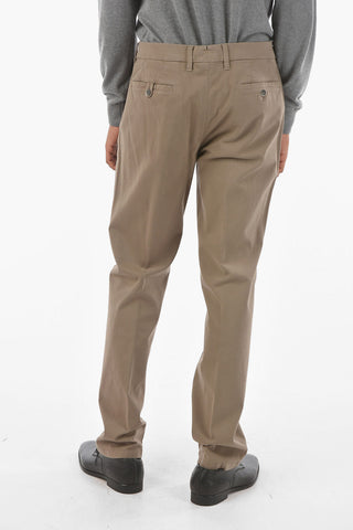 ID Pantaloni Chino a 5 Tasche in Cotone Stretch