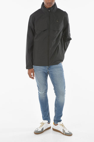 Extractable Hooded Windbreaker Jacker