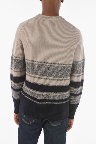 Merino Wool Blend LOGAN Crew-Neck Sweater