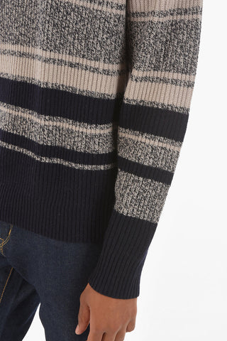Merino Wool Blend LOGAN Crew-Neck Sweater