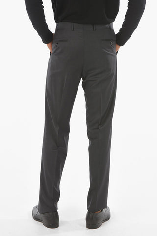 Virgin wool MANTUA Suit with Notch Lapel