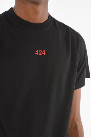 Cotton Crew-Neck T-shirt with Logo