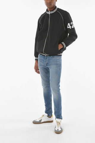 Lightweight Jacket with Embossed Logo