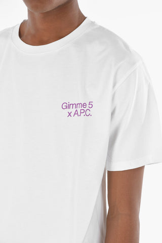 GIMME 5 T-shirt Girocollo VINCE a Tinta Unita
