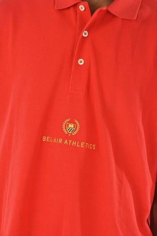 Polo a 3 Bottoni ACADEMY CREST con Ricamo
