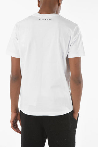 Regular Fit MCENROE Crew-Neck T-shirt with Gothic Print
