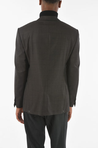 Blazer ACADEMY in Motivo Windowpane con Revers Classico 