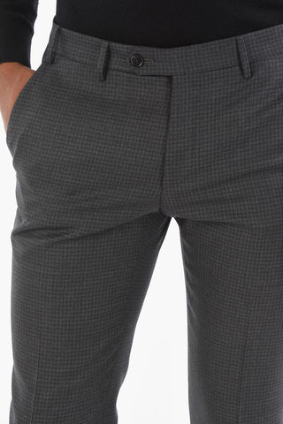 2 ButtonACADEMY Gingham Patterned Suit
