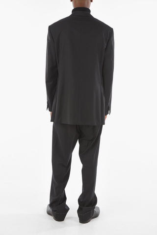Extrafine Virgin Wool LEADER Suit with Notch Lapel
