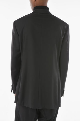 Extrafine Virgin Wool LEADER Suit with Notch Lapel