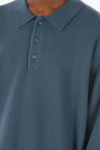 Maglia GUNA a 3 Bottoni con Collo a Polo