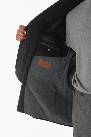 ID Ribbed Velour IDENTITY Blazer with Removable Chest Piece