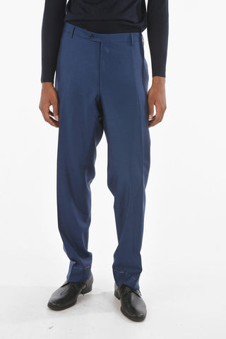 Bird's Eye Pattern ACADEMY Suit with Notch Lapel