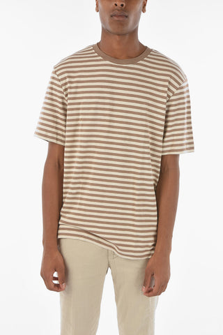 Awning Striped ATARO Crew-Neck T-shirt