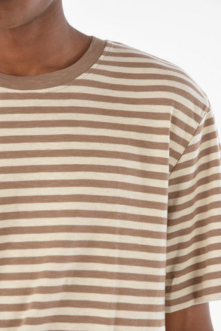 Awning Striped ATARO Crew-Neck T-shirt