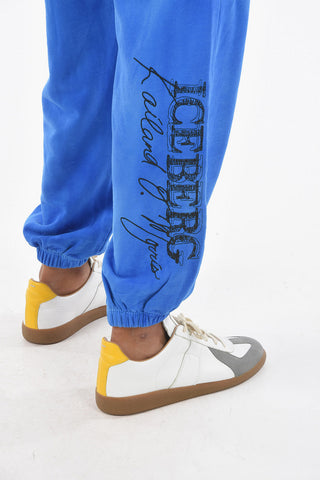 Acid Wash Effect Cotton Joggers