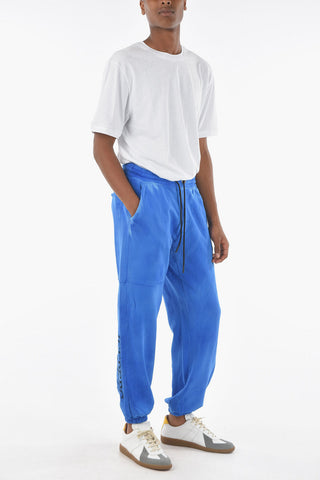 Acid Wash Effect Cotton Joggers