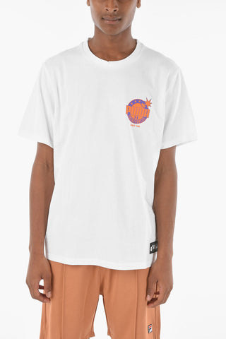 THE HUNDREDS Crew-Neck T-shirt with Logo-Print