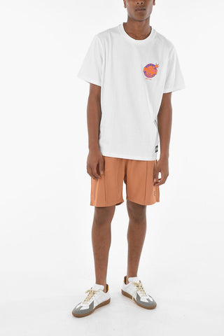 THE HUNDREDS Crew-Neck T-shirt with Logo-Print