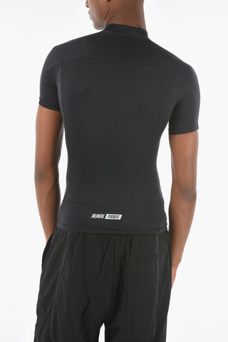 ACTIVEWEAR Mock Neck FITTED SLIM T-Shirt