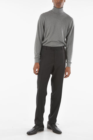 Virgin Wool MANTUA Straight-leg Pants