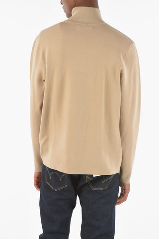 Maglia GUNAN Tinta Unita con Mezza Zip