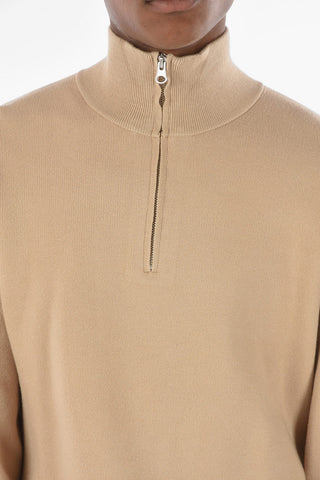 Maglia GUNAN Tinta Unita con Mezza Zip