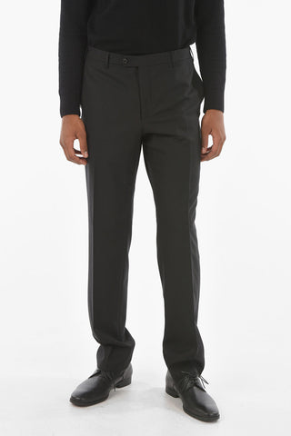 Virgin Wool Straight-leg Pants
