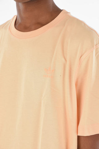 T-shirt Girocollo MM TREF FB con Logo in Rilievo