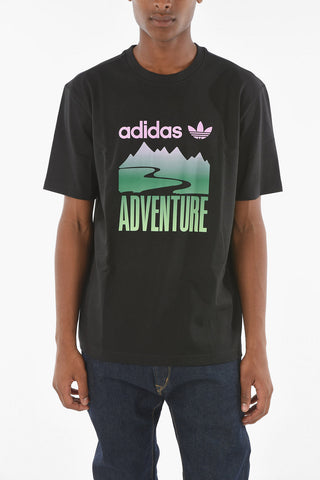 T-shirt ADVENTURE With Logo-print