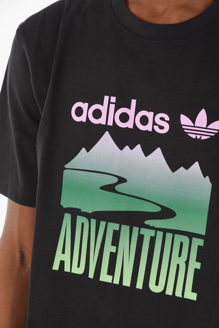 T-shirt ADVENTURE With Logo-print