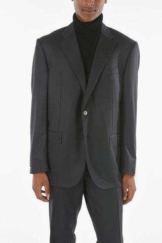 Abito LEADER in Motivo Herringbone con Revers Classico