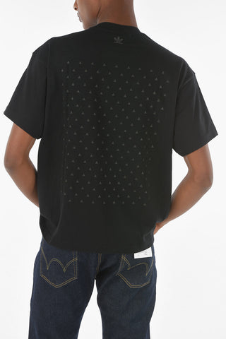 PHARRELL WILLIAMS Cotton PW BF BAS Crew-neck T-shirt