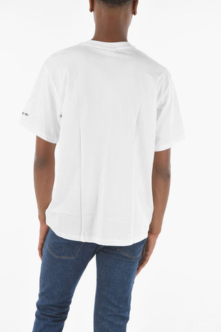 Frontal Printed SUMMER TREFOIL Crew-neck T-shirt