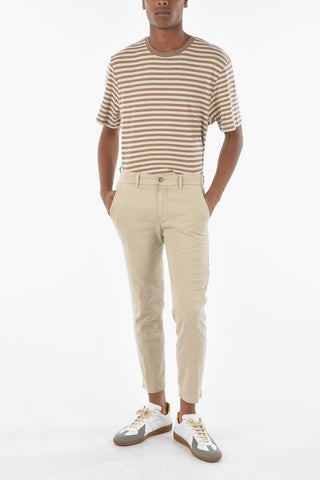 Pantaloni Chino MARAIS in Misto Lino