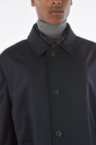 ID Removable Chesterpiece OUTDOOR Quilted Coat