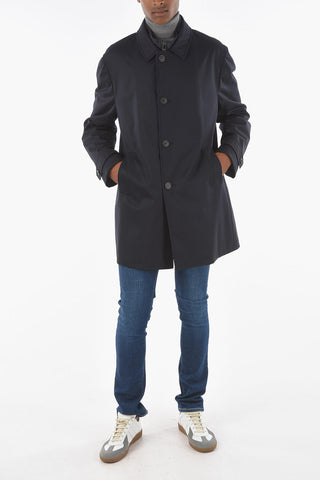 ID Removable Chesterpiece OUTDOOR Quilted Coat