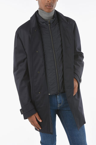 ID Removable Chesterpiece OUTDOOR Quilted Coat